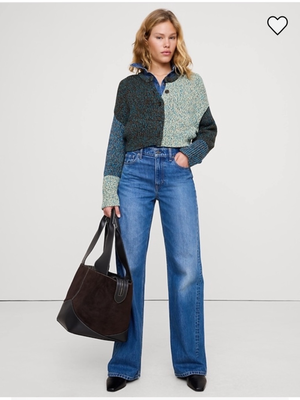 Banana Republic Cotton Cropped Cardigan